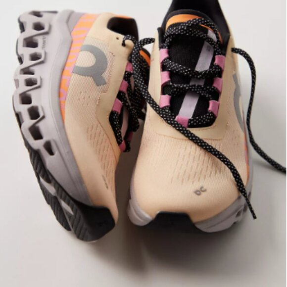 On Cloudmonster Sneakers-Color: Blonde / Fade - Picture 2 of 3